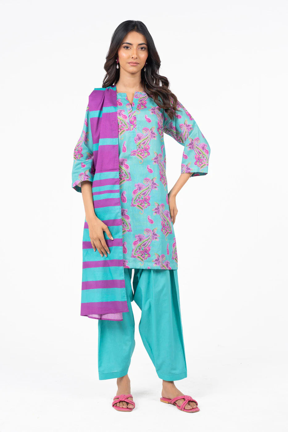Alkaram | Printed Lawn 25 | D1