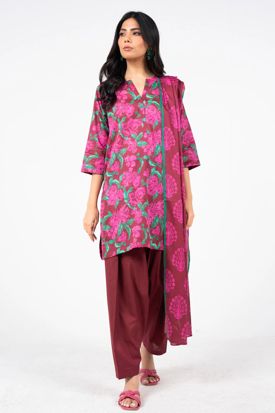 Alkaram | Printed Lawn 25 | D6