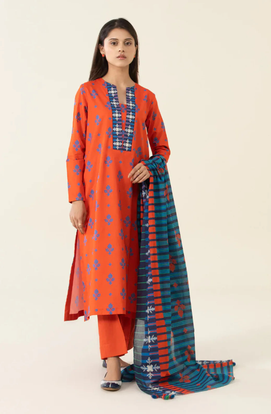 SAPPHIRE | PRINTED LAWN 25 | D7