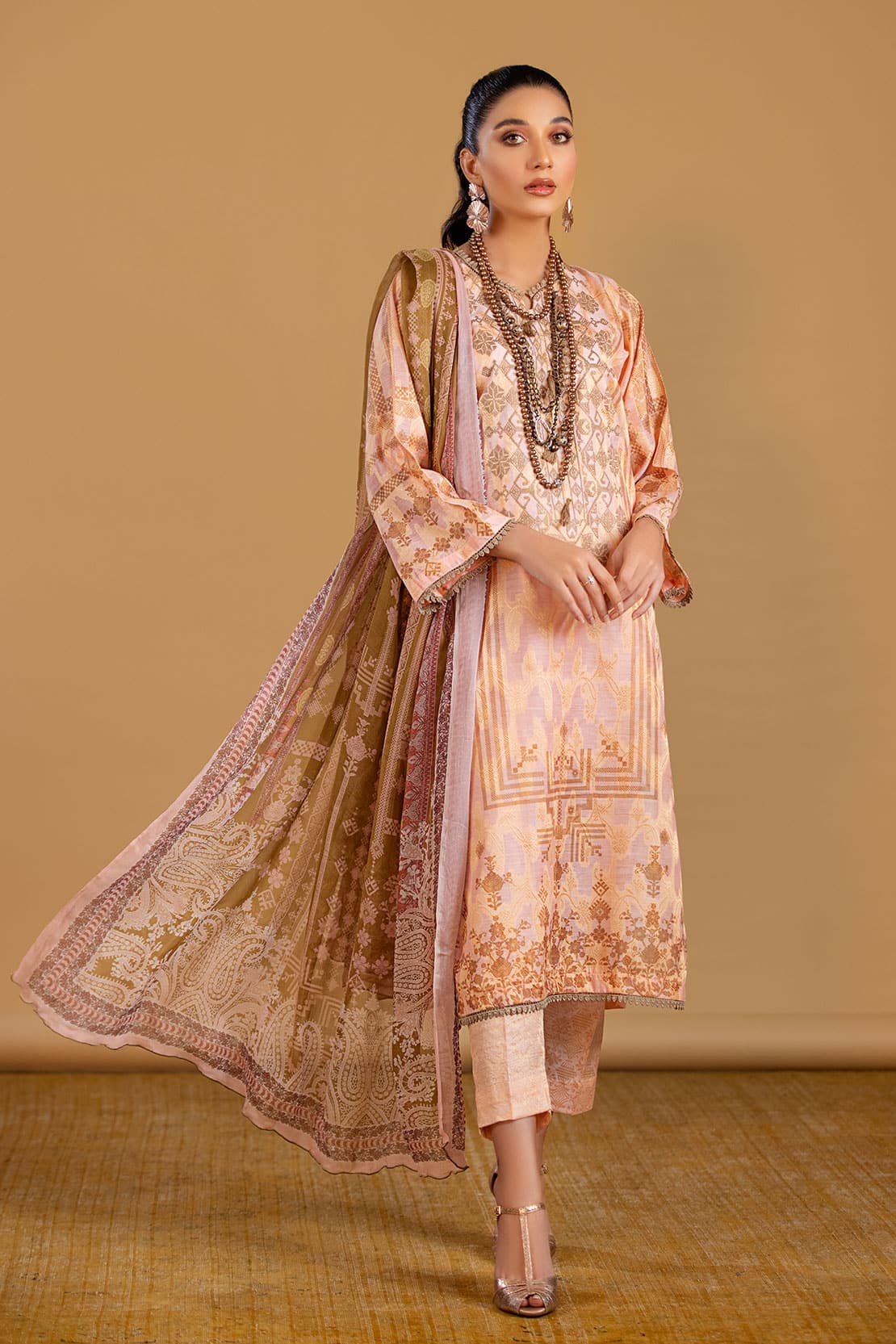 Rahi Embroidered Jacquard 7017