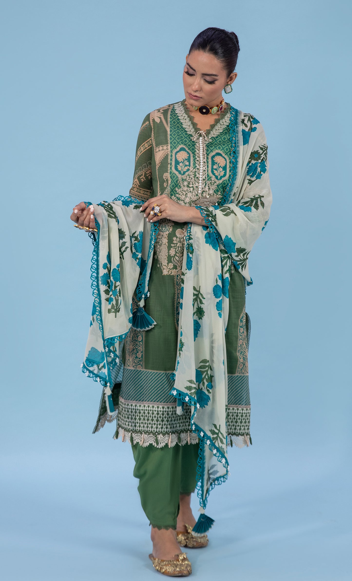 Sana Safinaz | Summer Classic Lawn - Vol 2 | D7