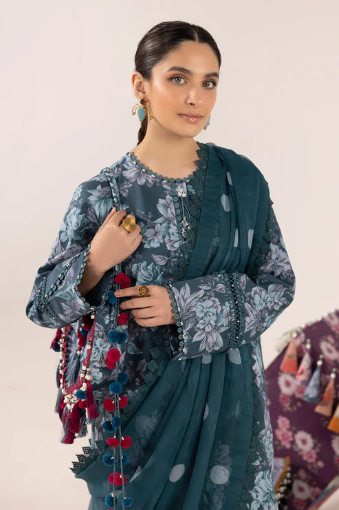 Alizeh | Lawn | SEA MIST - 07