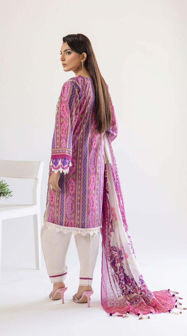 GulAhmed | Printed Lawn | GA-01