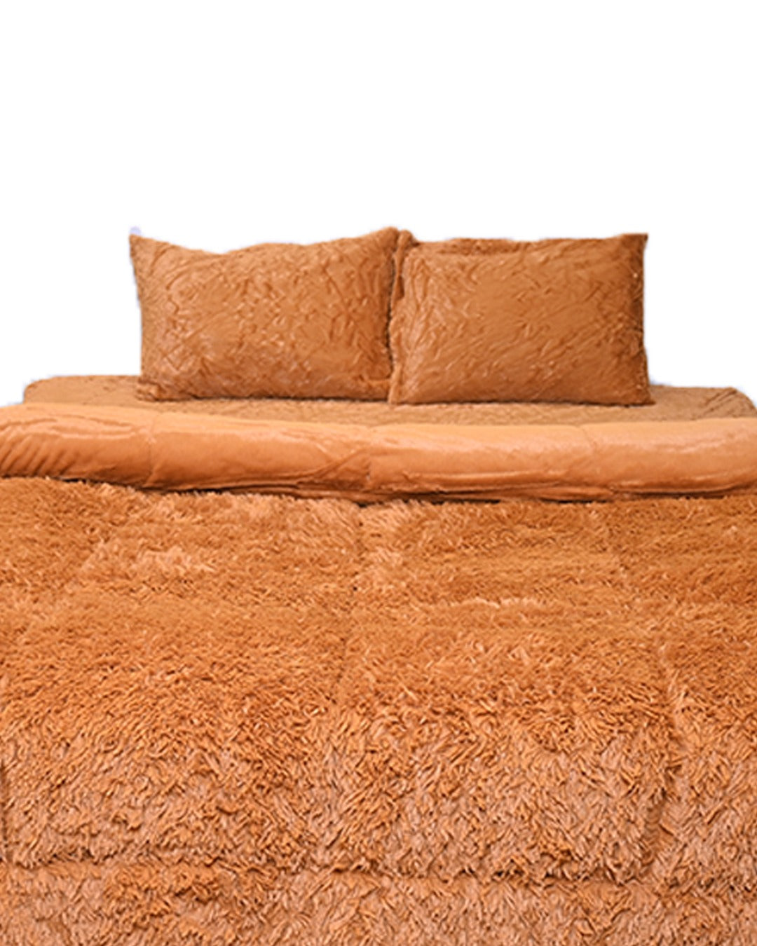 Complete 4pc Shaggy Soft Faux Fur Se | A2