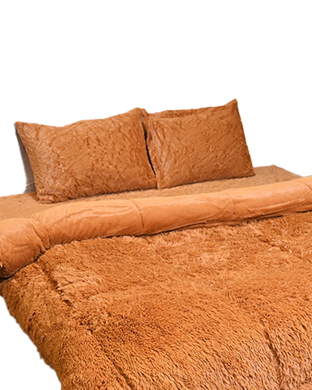 Complete 4pc Shaggy Soft Faux Fur Se | A2
