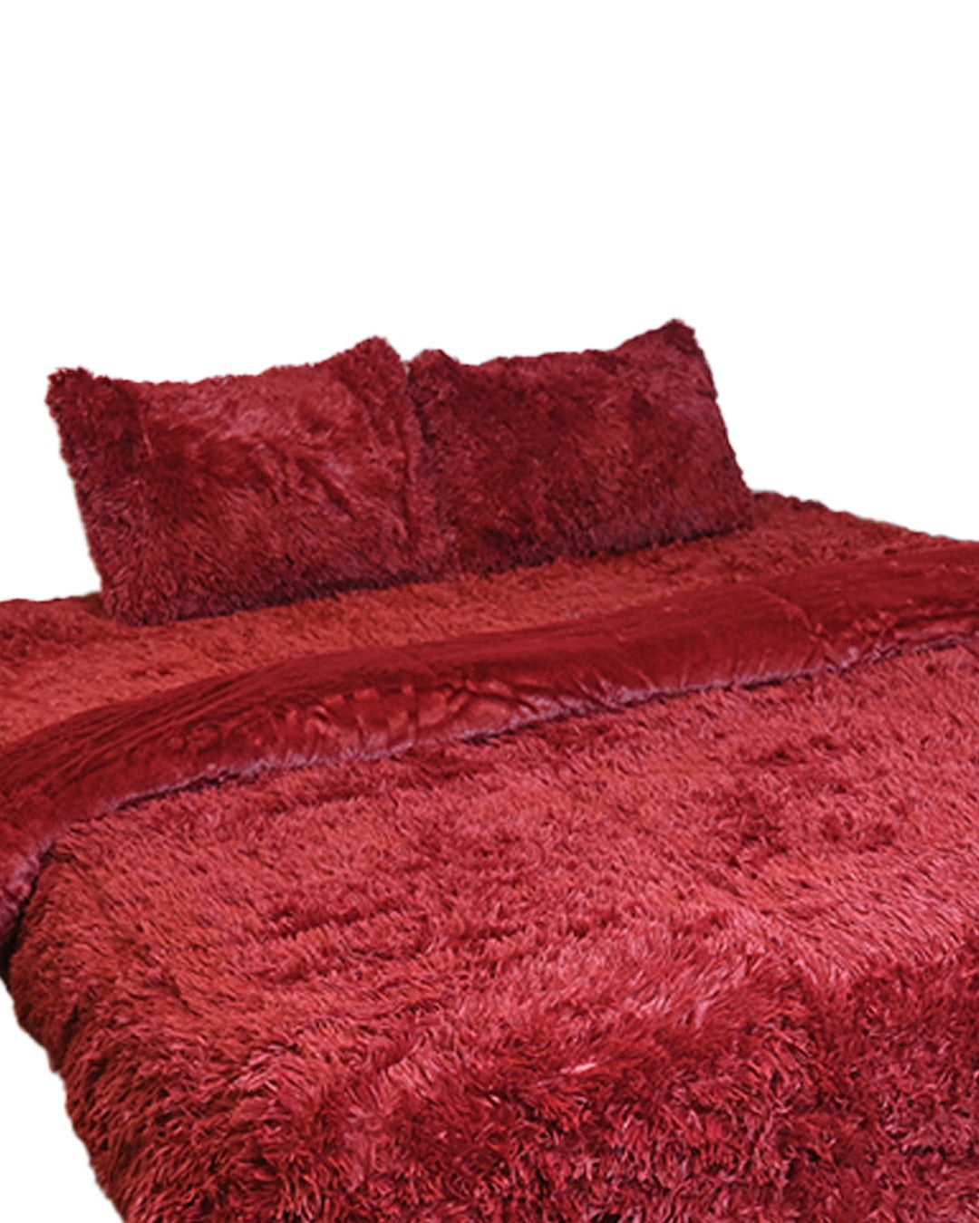 Complete 4pc Shaggy Soft Faux Fur Se | A4