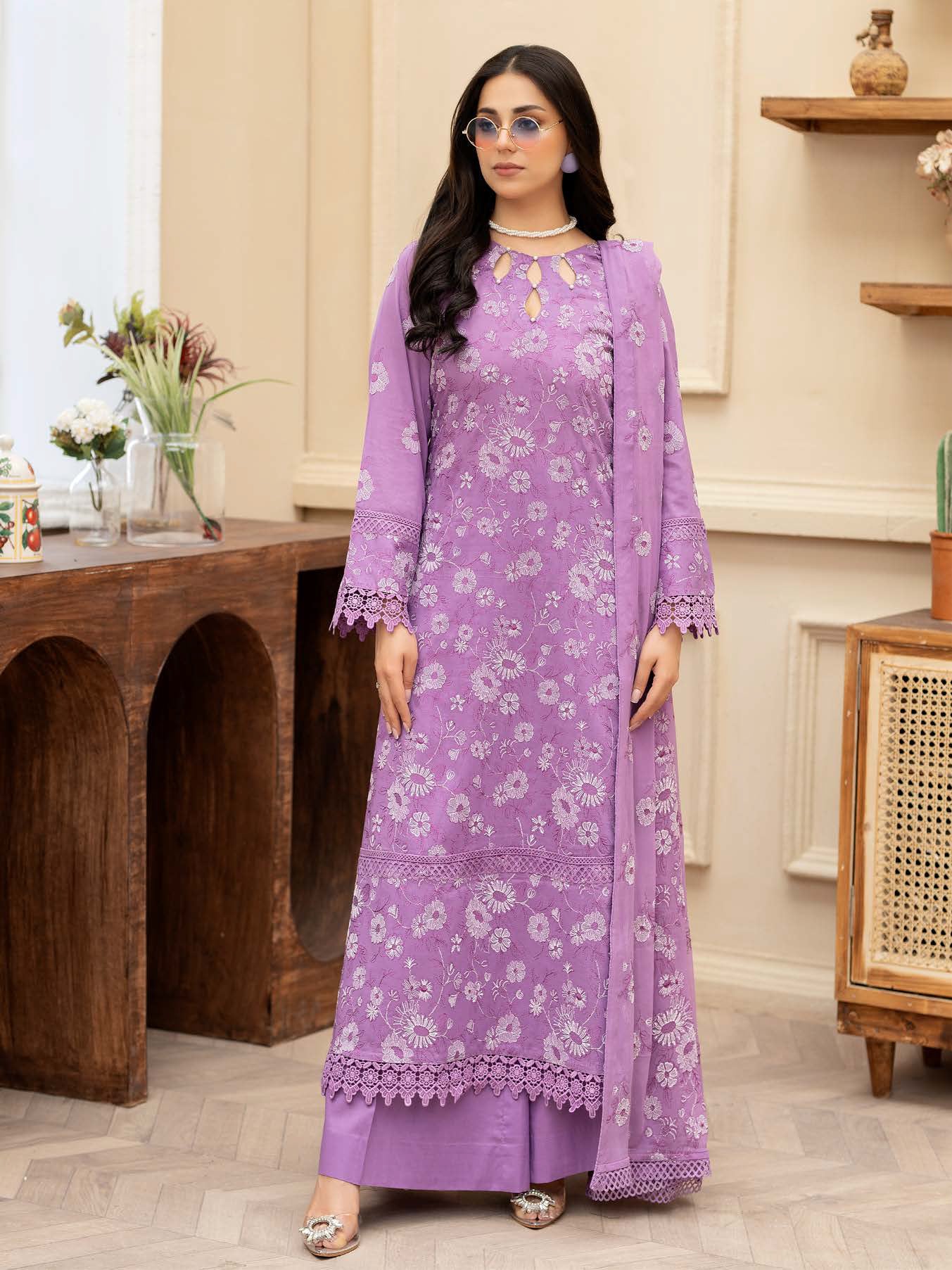 Zainab Fatima | Embrodied Lawn 25 | D1