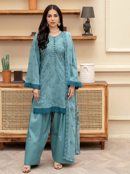 Zainab Fatima | Embrodied Lawn 25 | D7
