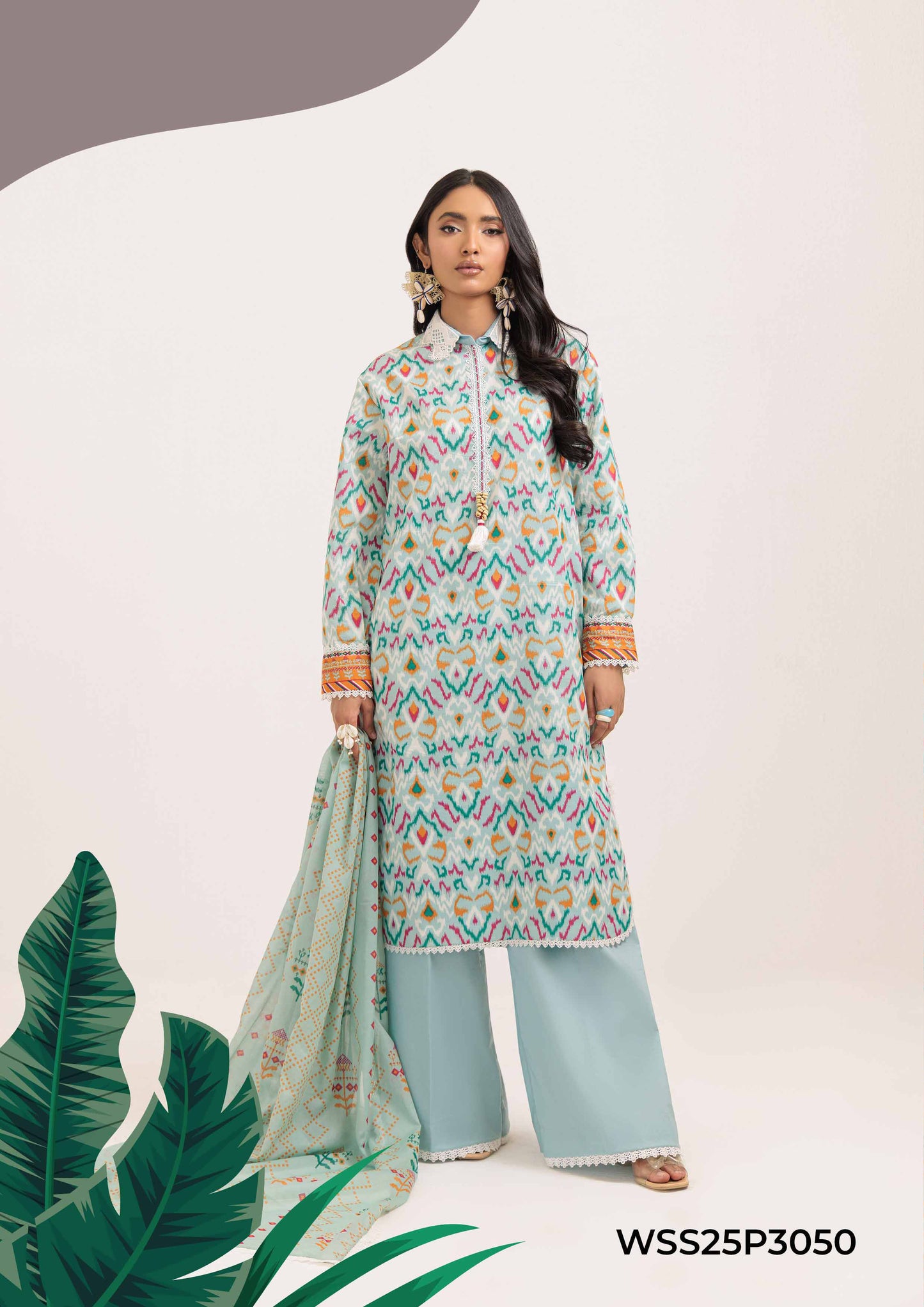 Bonanza | Printed Lawn 25 Drop - 5 | D6
