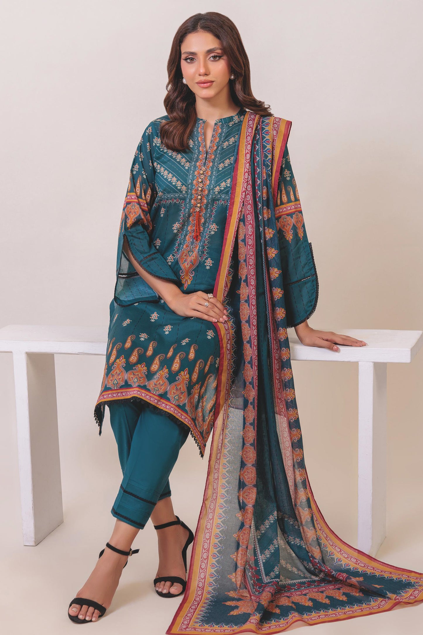 Bonanza Satrangi | Summer Collection | D-01