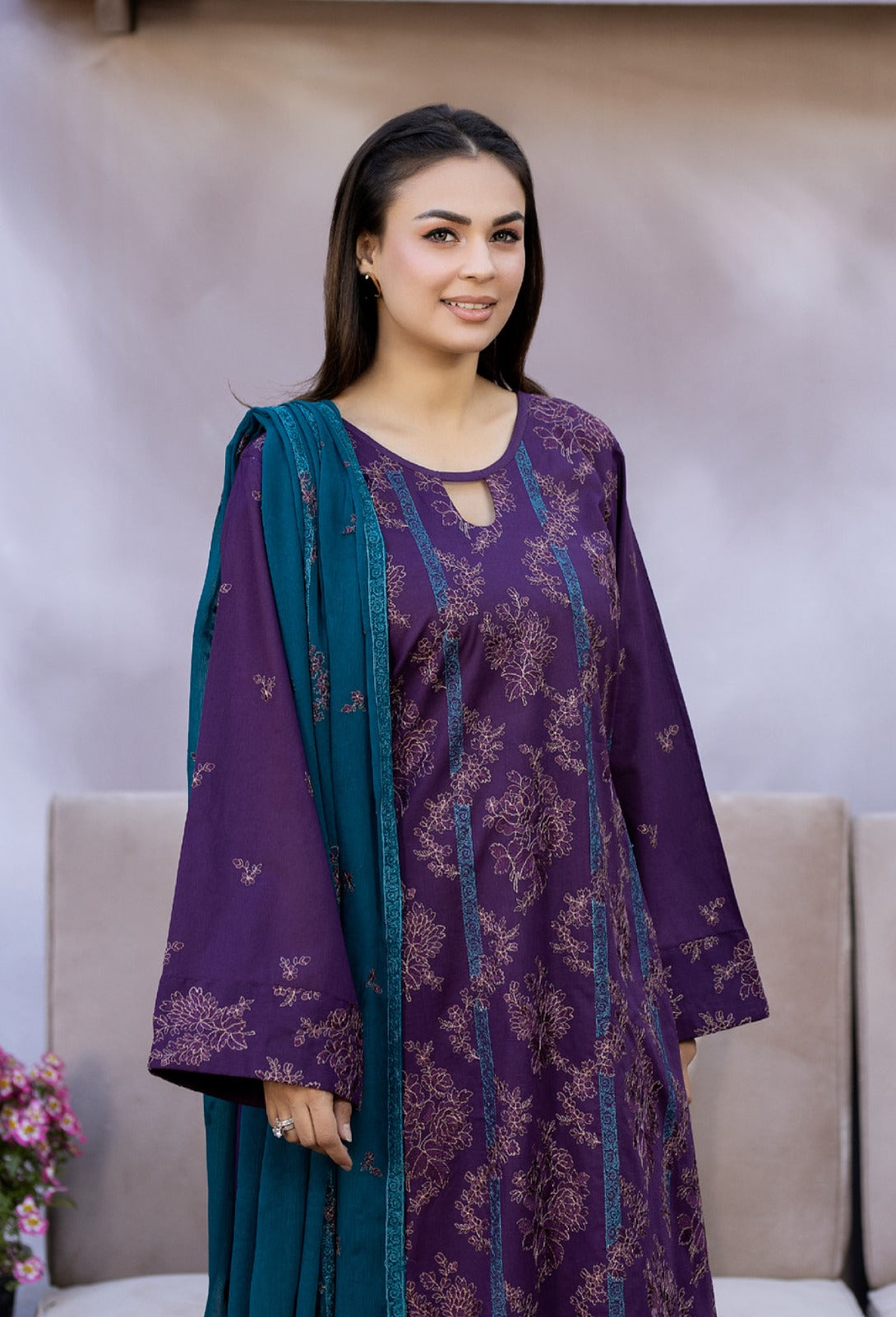 Zainab Fatima | Lawn VoL-2 | NF-1272