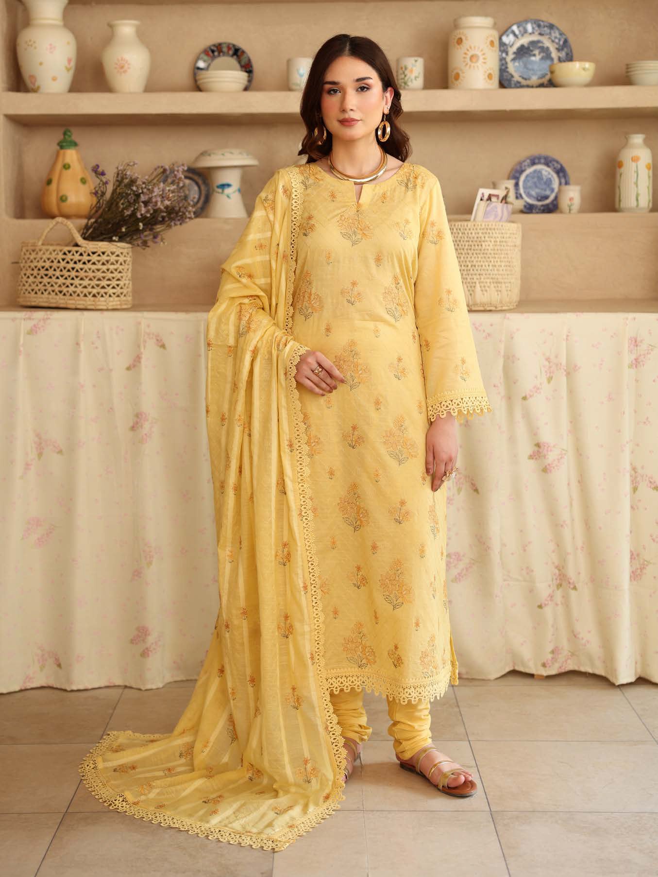 Zainab Fatima | Embrodied Lawn 25 - vol 4 | D01