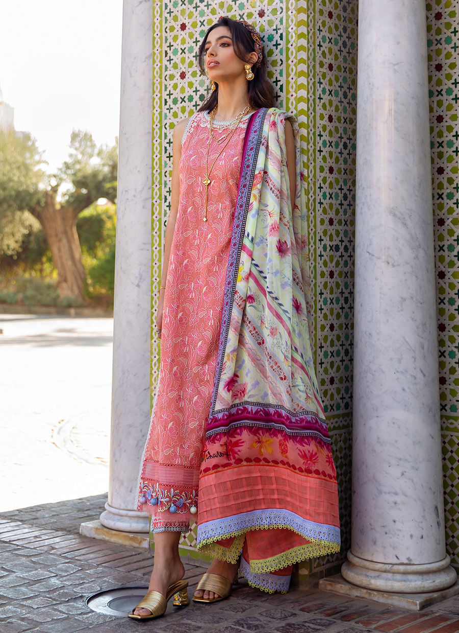 Farah Talib Aziz Lawn 2023 - FTS15 - modrenshoppingmall