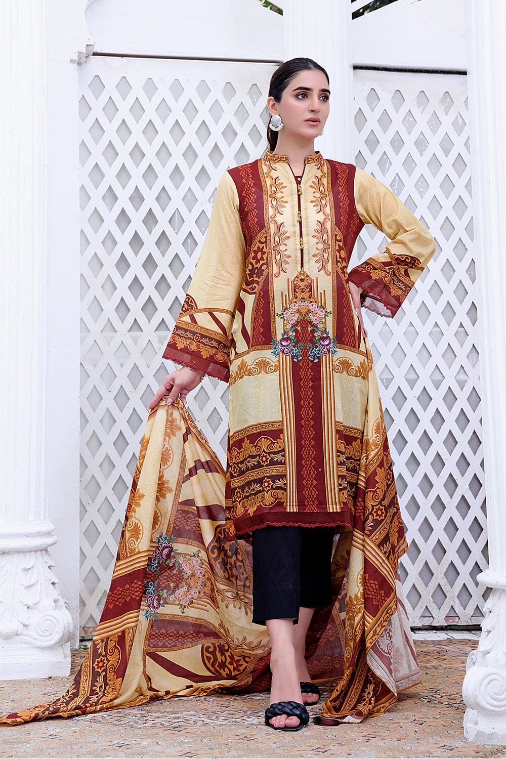 SHIRT & DUPATTA RKL-1509 Dresses KHAS STORES
