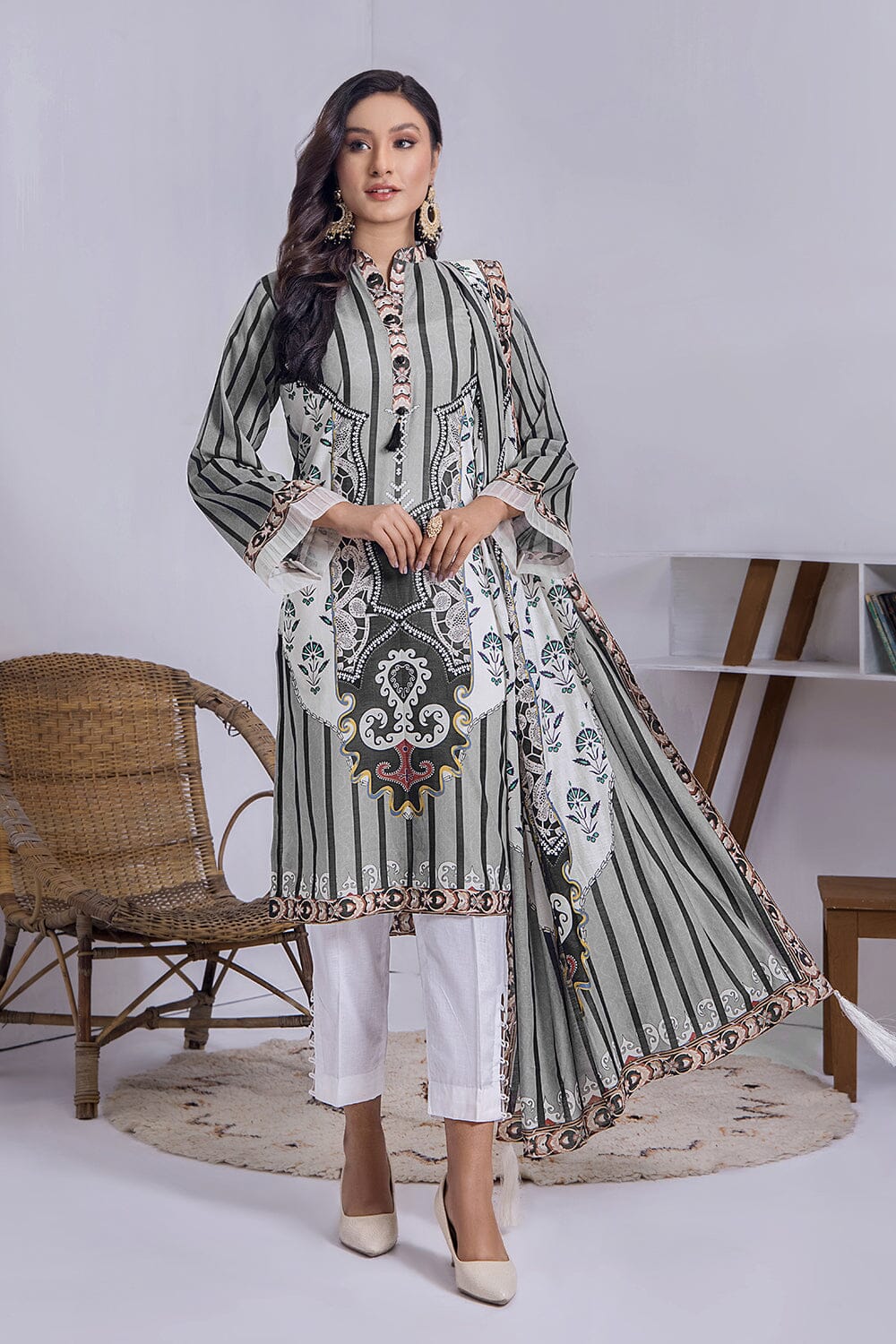 SHIRT & DUPATTA RKL-1727 KHAS STORES