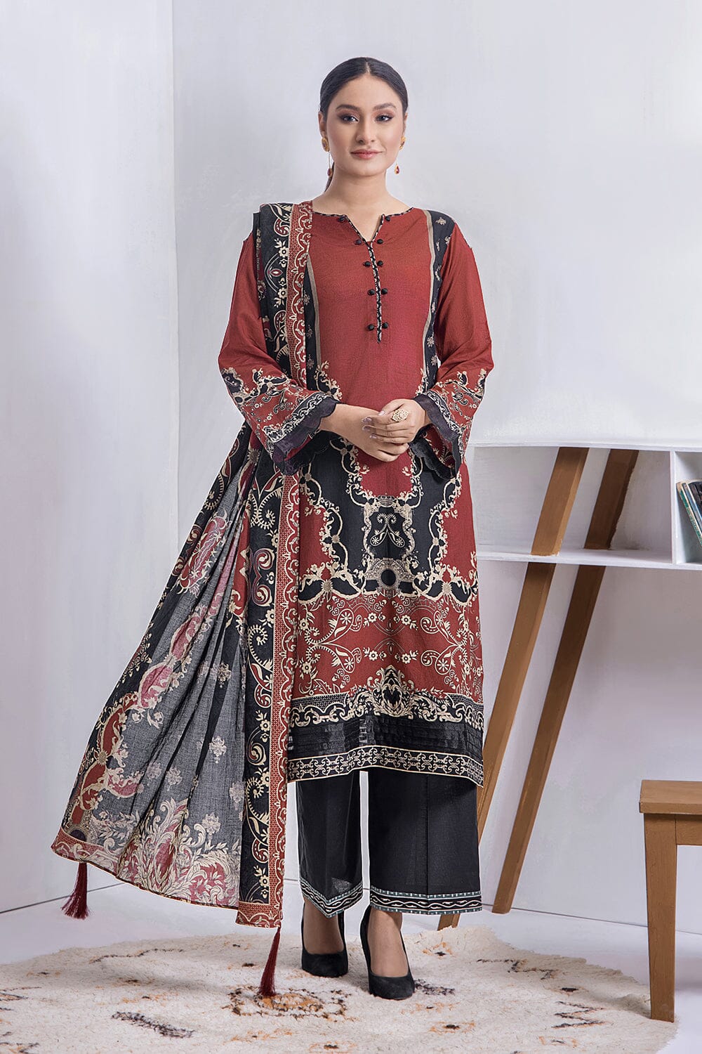 SHIRT & DUPATTA RKL-1730 KHAS STORES