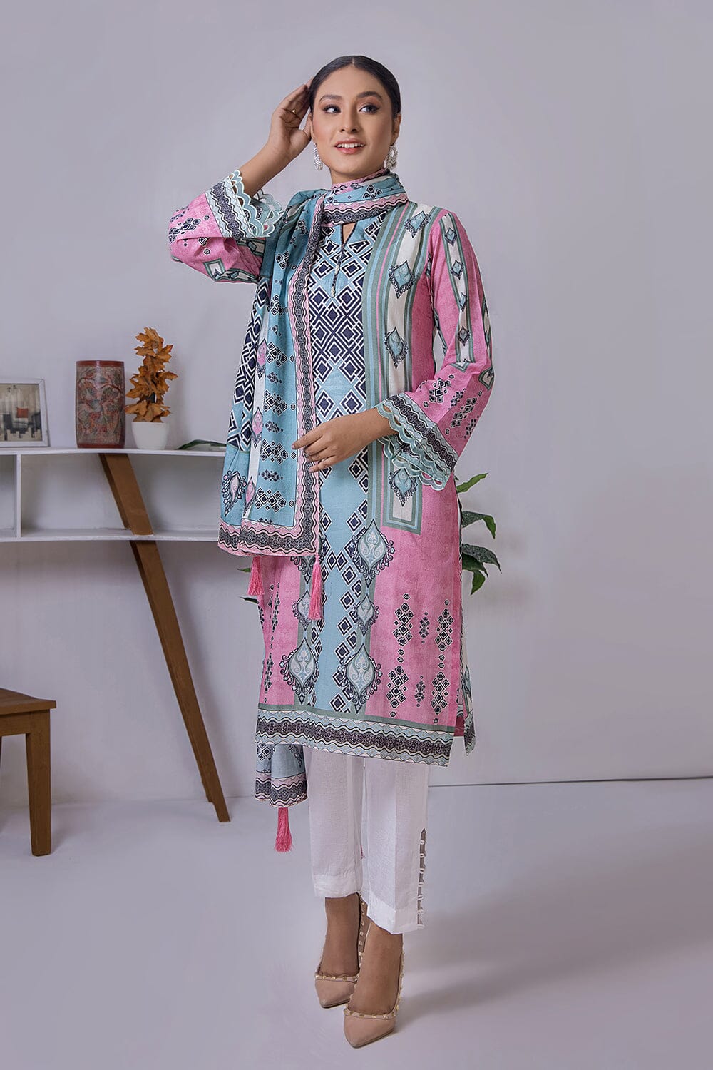 SHIRT & DUPATTA RKL-1732 KHAS STORES