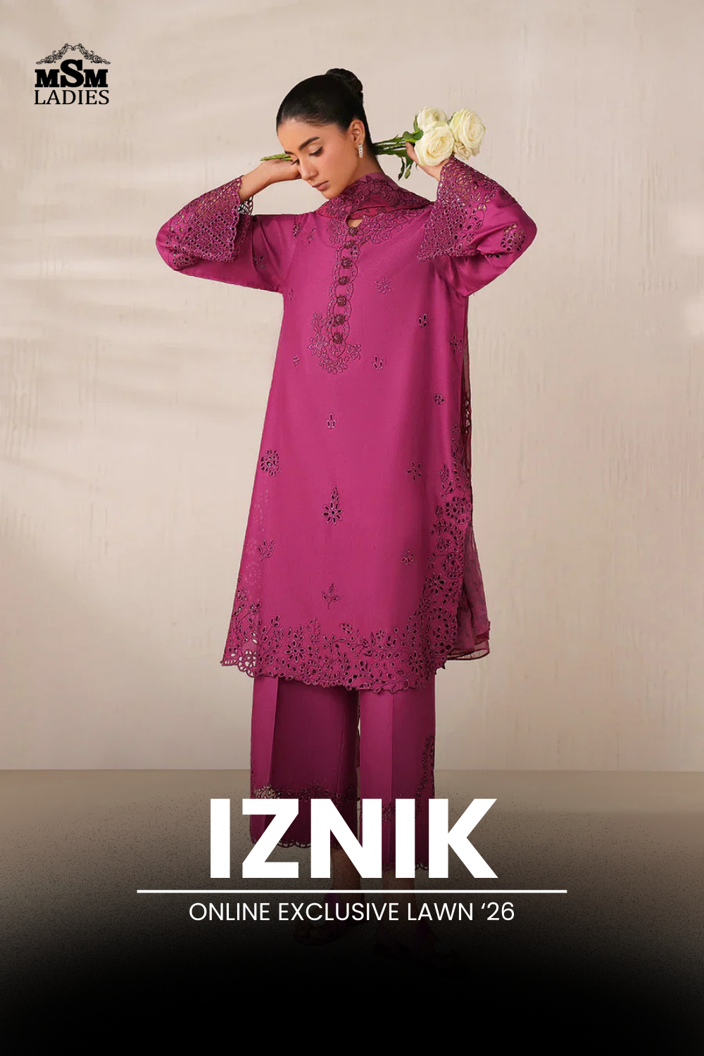 Iznik - Online Exclusive Lawn 26'
