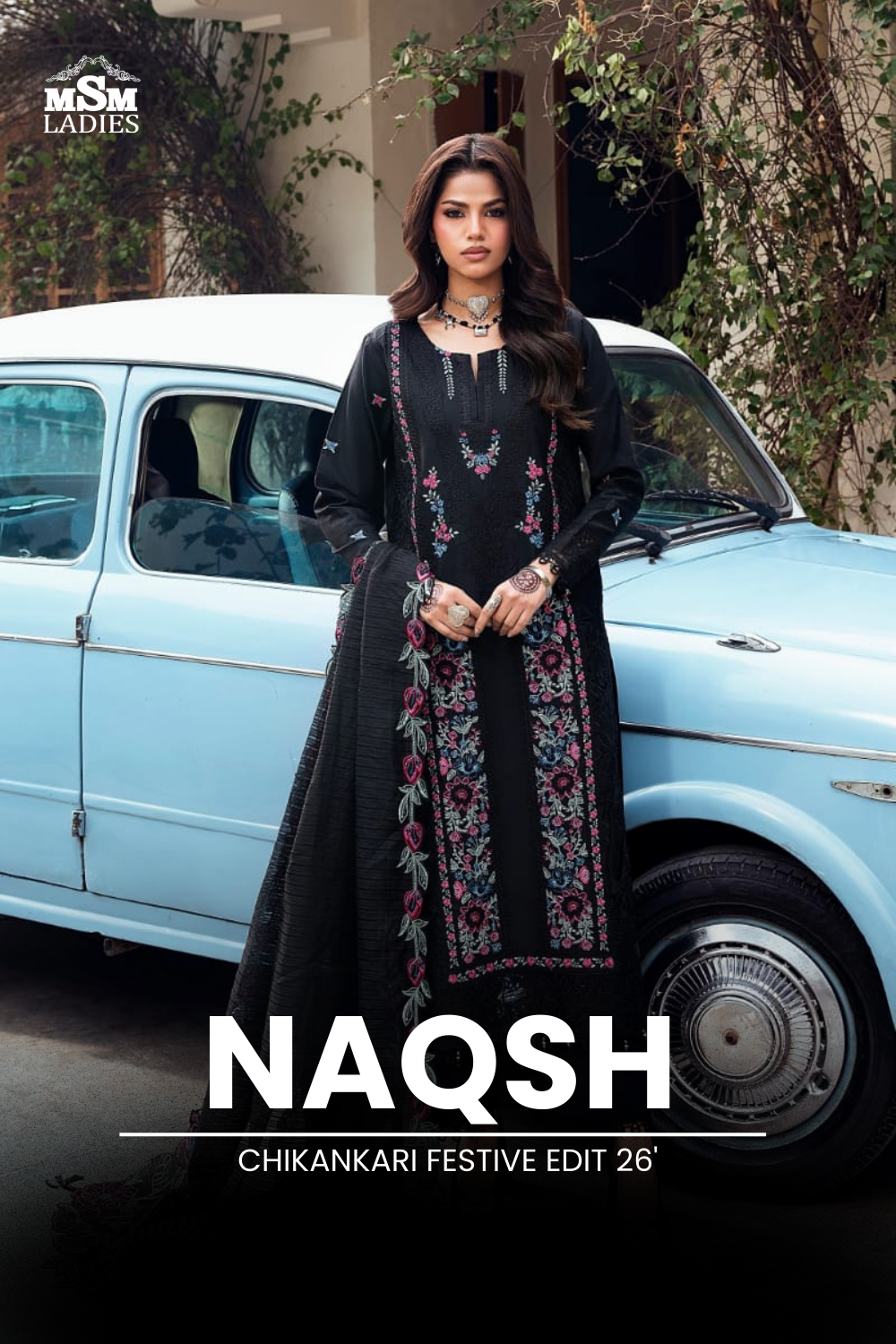 Naqsh-Chikankari Festive edit 26'