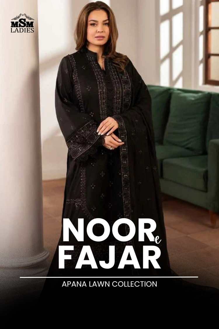 Noor-E-Fajar - Apana Lawn Collection