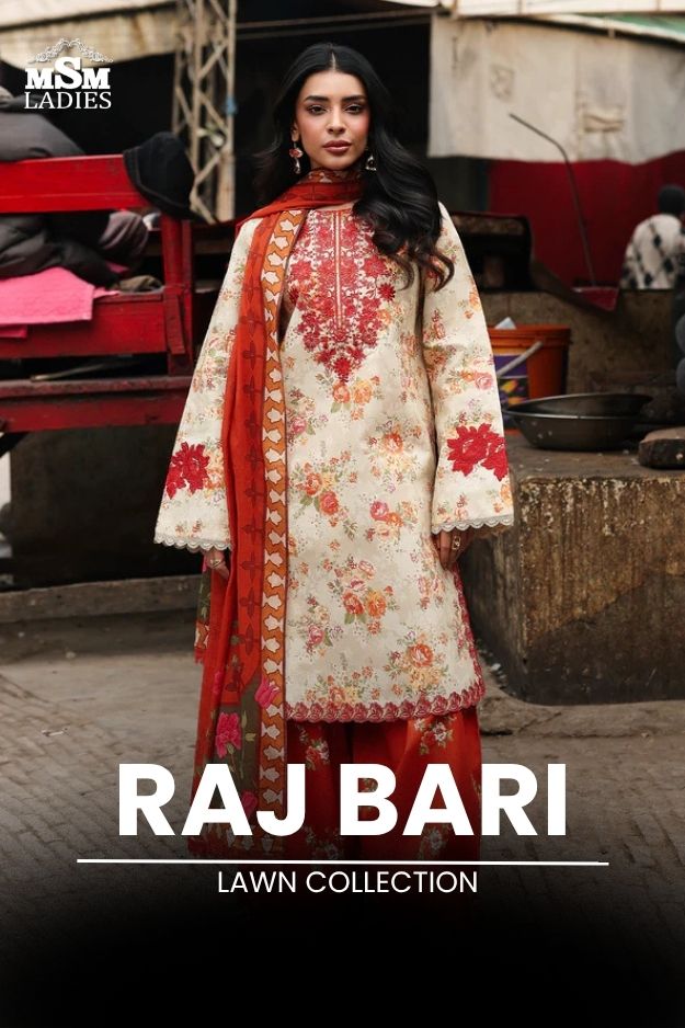 Raj bari Lawn Collection