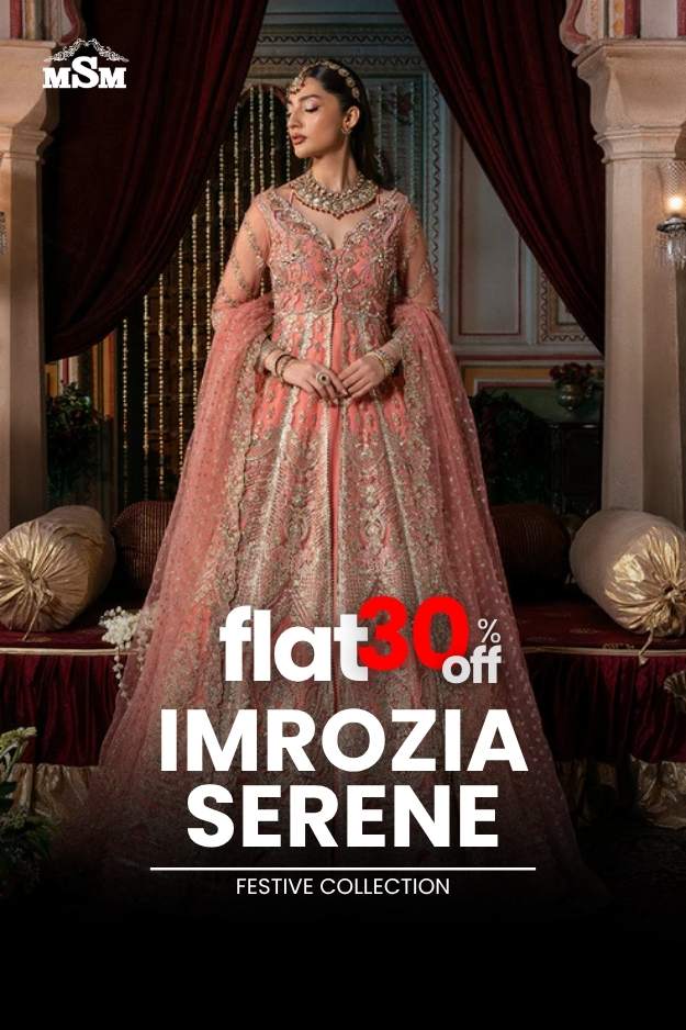 FLAT 30% OFF - Imrozia / Serene - Festive Collection