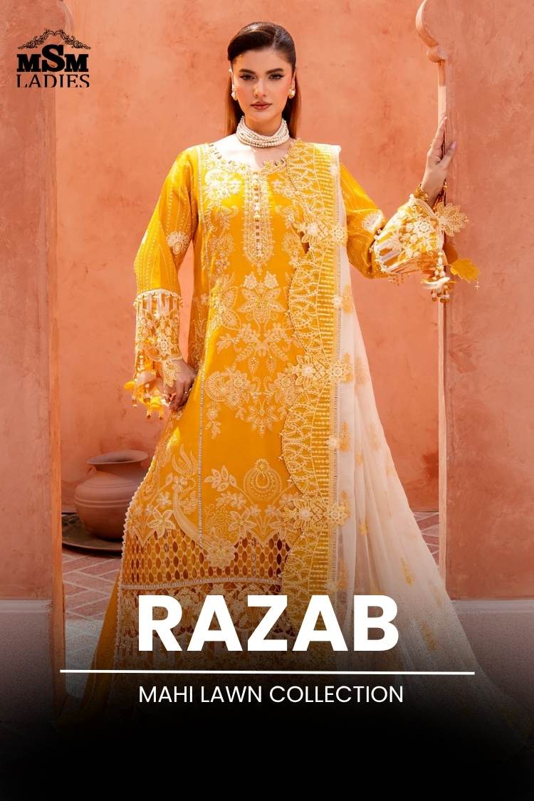 Razab - Mahi Lawn Collection