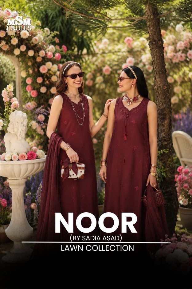 Noor by Saadia Asad Lawn Collection