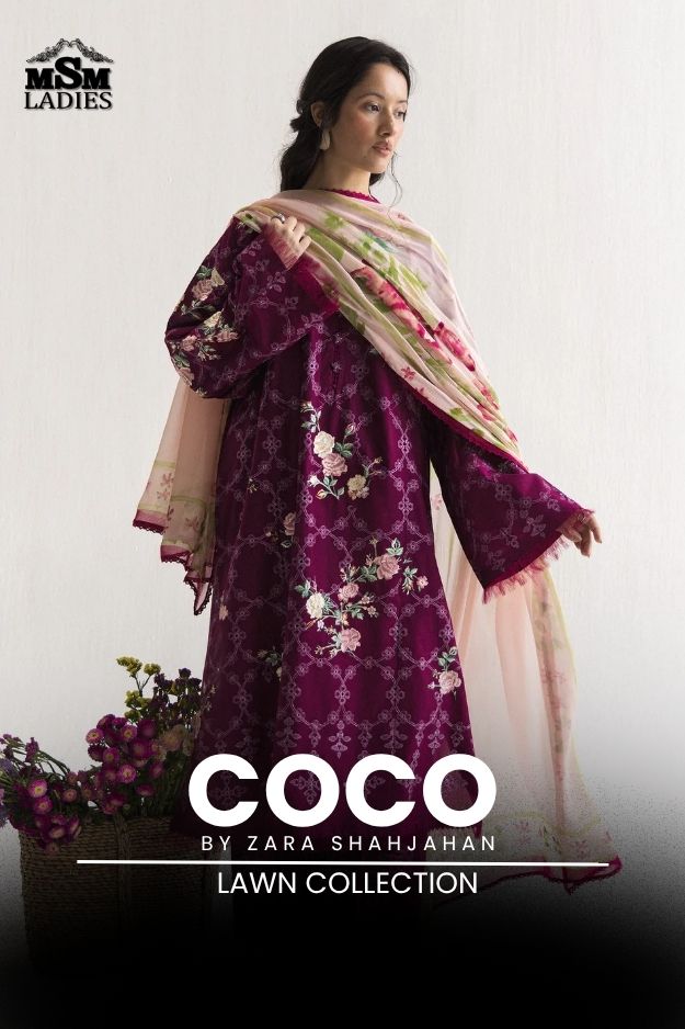 Coco By Zarashahjahan Lawn Collection