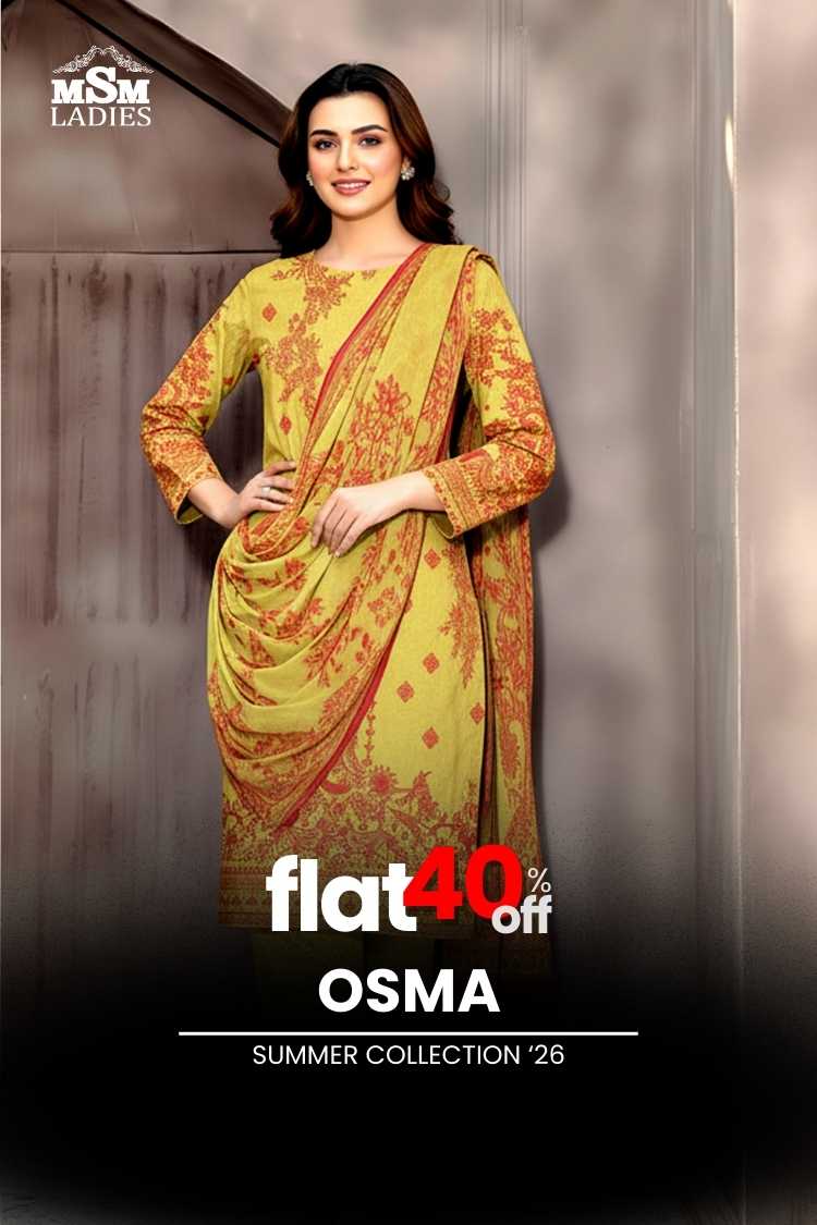 FLAT 40% OFF - Osma - Summer Collection '26