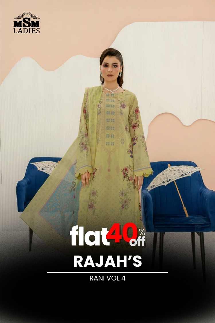 FLAT 40% OFF - Rajah's - Rani VOL 4
