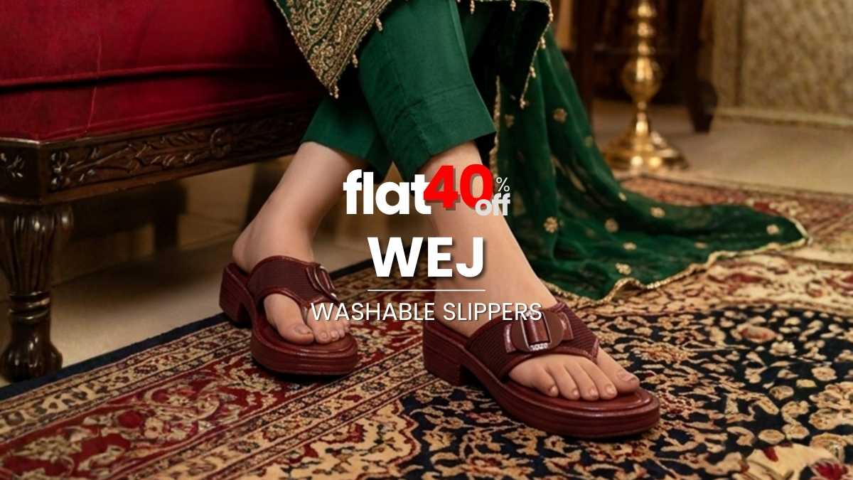 FLAT 40 % OFF - WEJ - Ladies Washable Shoes