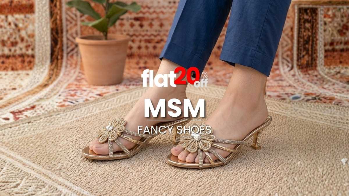 FLAT 20% OFF - MSM - Fancy Shoes