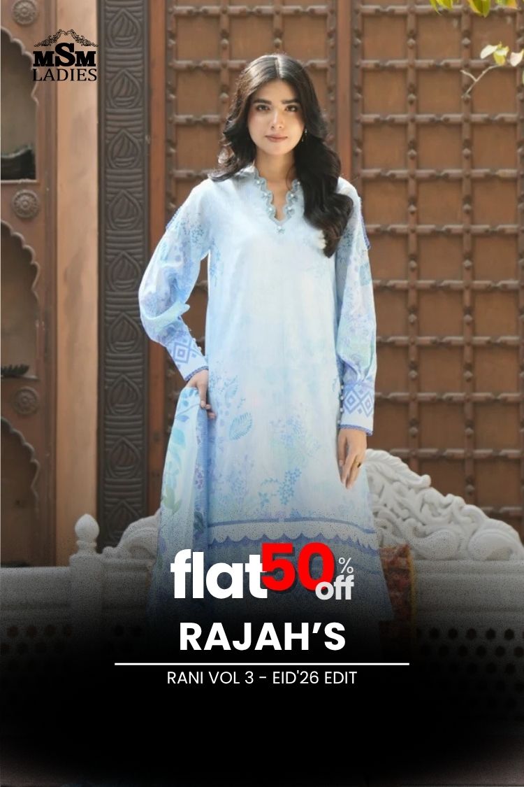 FLAT 50% OFF - Rajah's - Rani VOL 3 - EID'26 EDIT