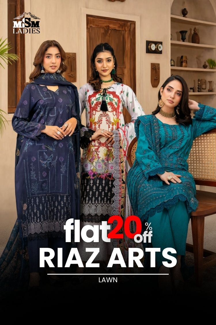 FLAT 20% OFF - RIAZ ARTS - LAWN COLLECTION