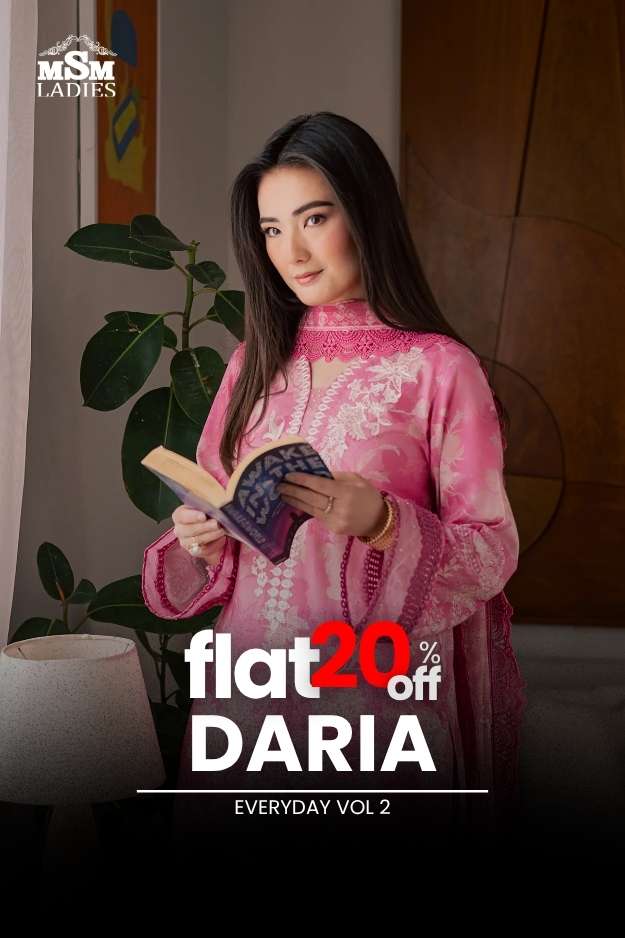 FLAT 20% OFF - DARIA EVERYDAY LAWN VOL 2