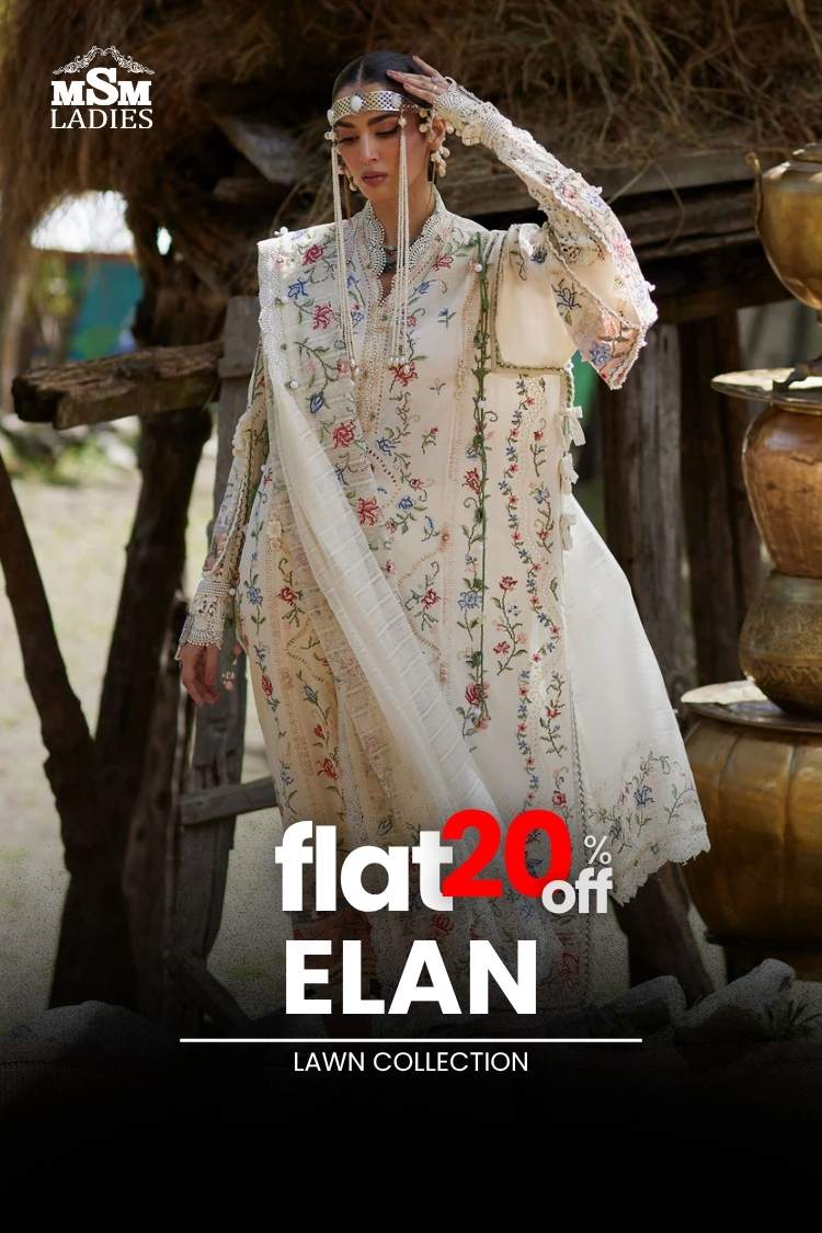 FLAT 20% OFF - Elan Lawn Collection