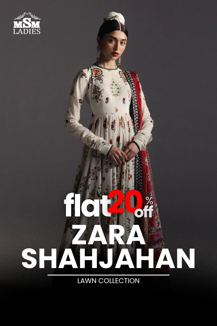 FLAT 20% OFF - Zara Shahjahan Lawn Collection