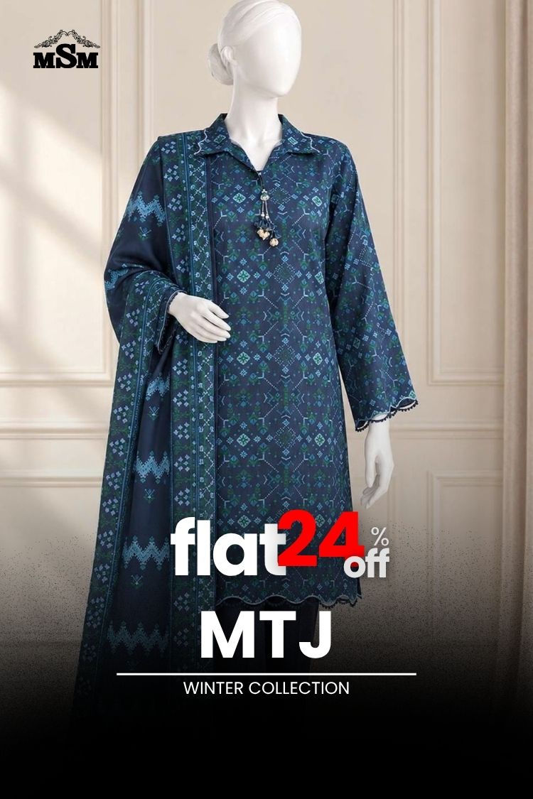 FLAT 24% OFF - MTJ WINTER COLLECTION