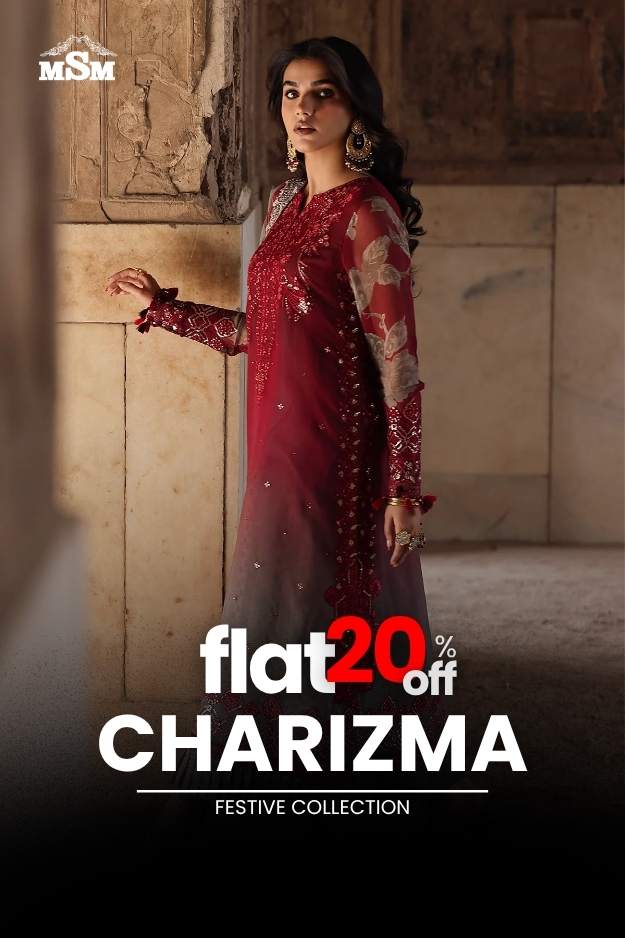 FLAT 20% OFF - Charizma Festive Collection