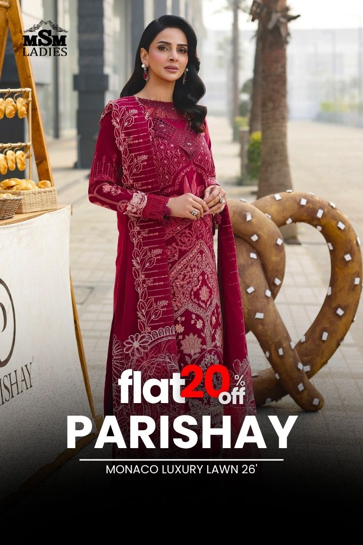 Parishay - Monaco Luxury Lawn 26'