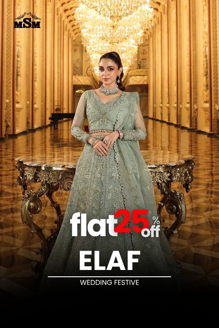 FLAT 25% OFF - Elaf Wedding Festive