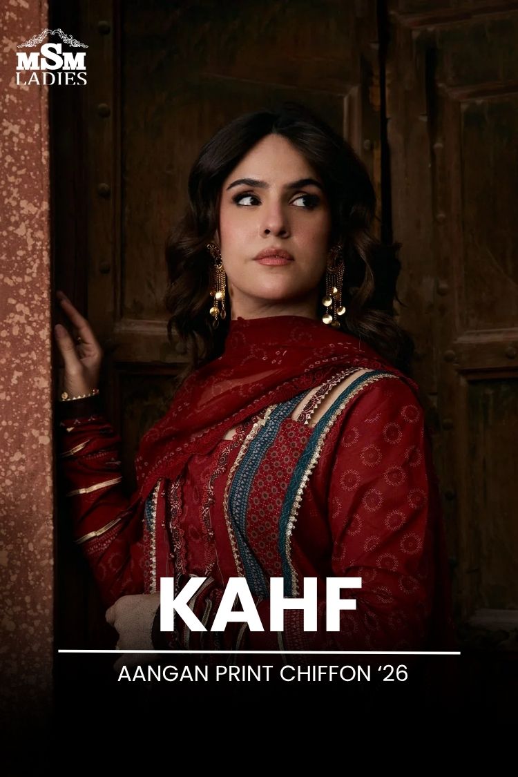 Kahf - Aangan Prints Chiffon '26