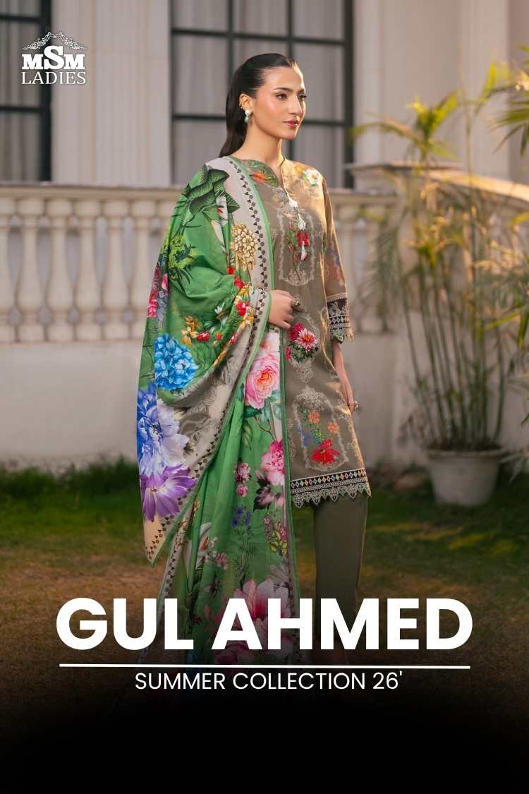 Gul Ahmed - Summer Collection 26'