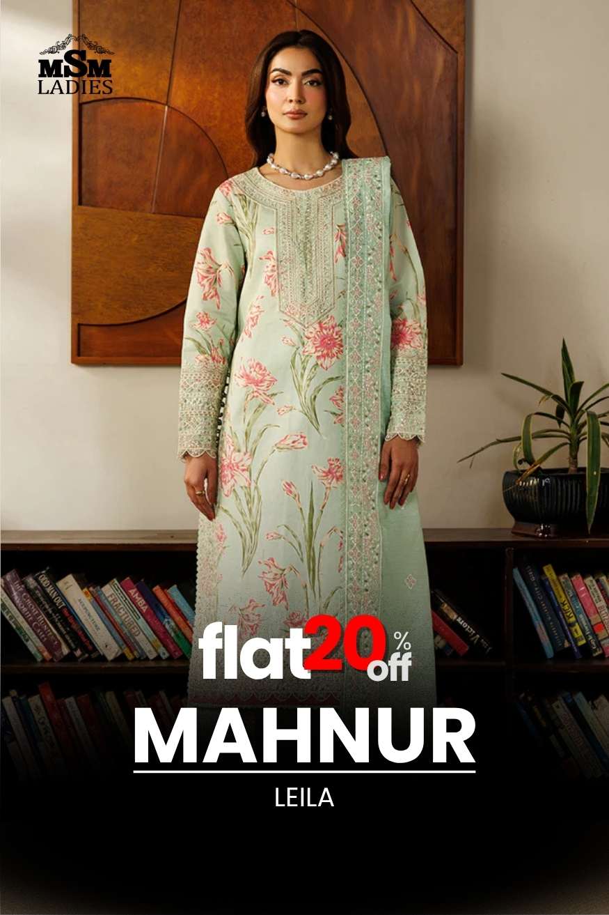 FLAT 20% OFF - Mahnur - Leila Lawn '26
