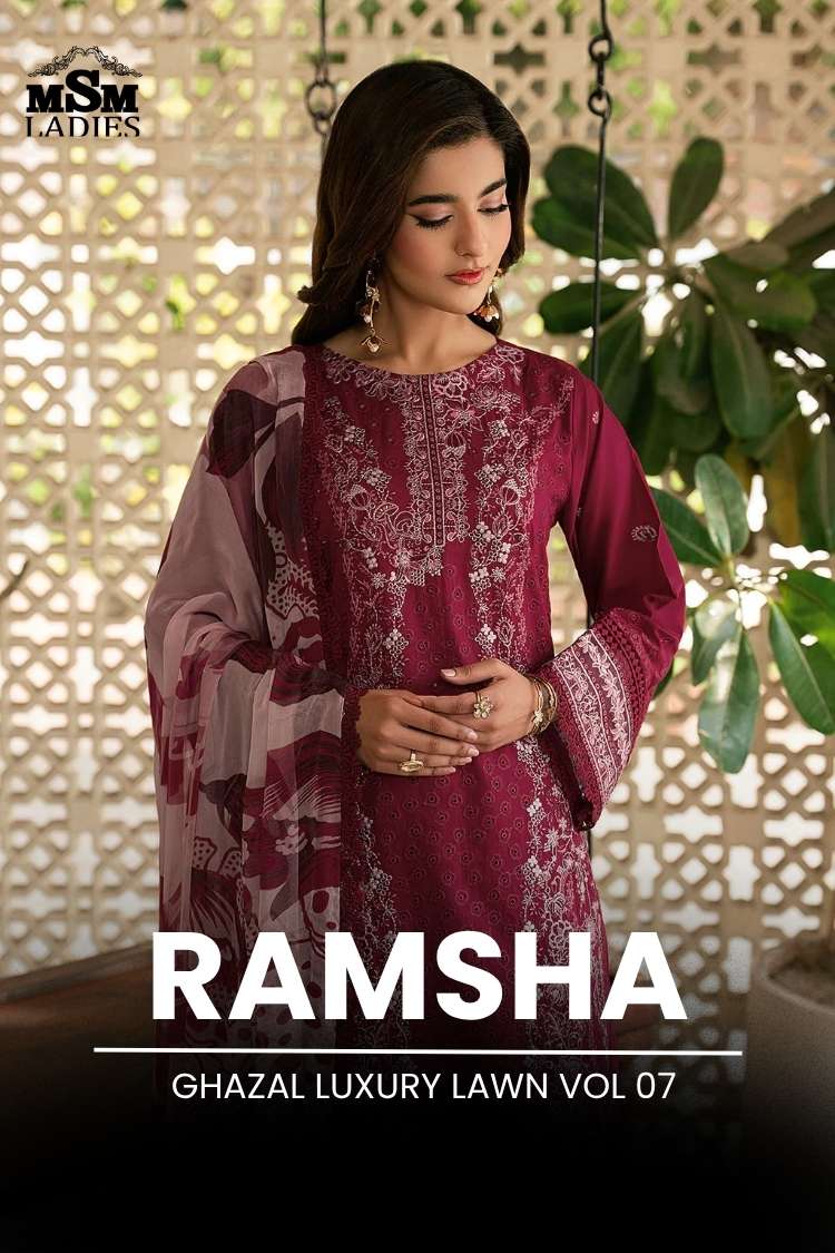 Ramsha - Ghazal Luxury Lwn VOL 7