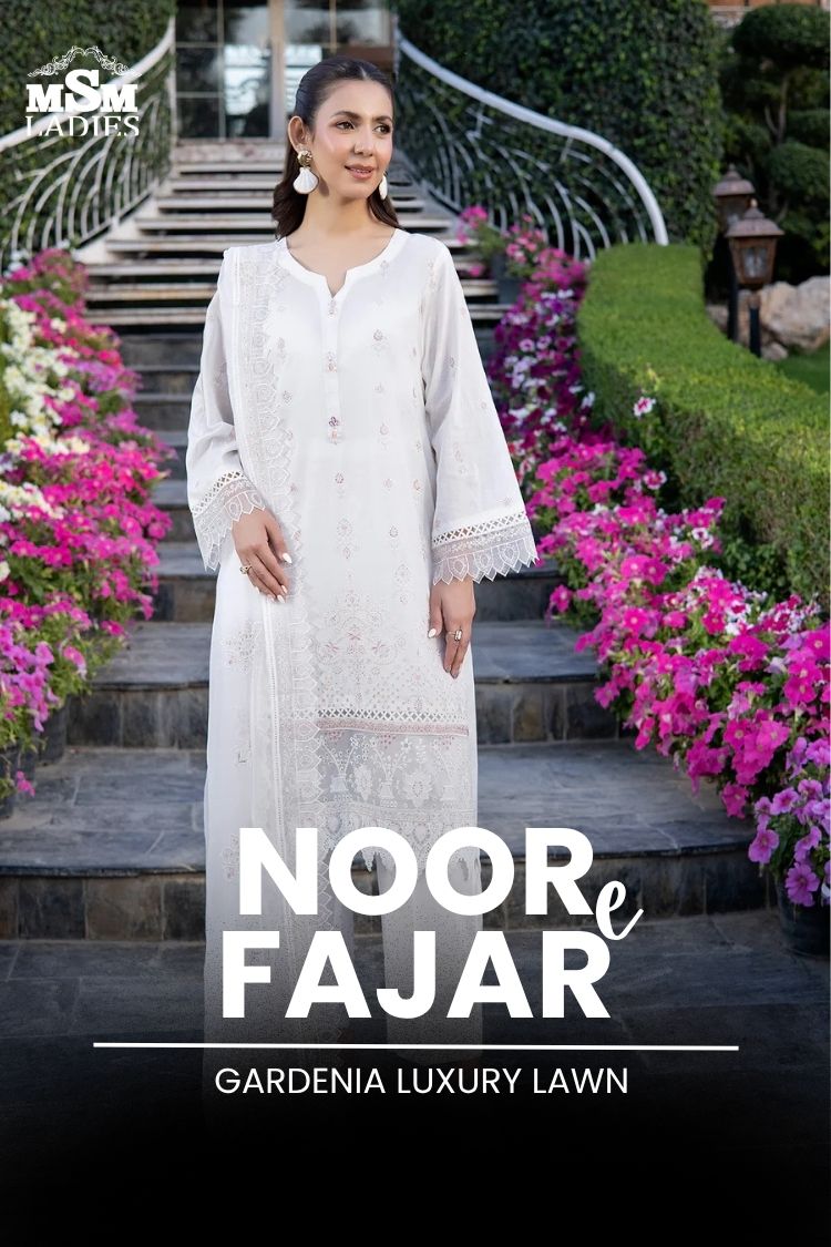 Noor-e-Fajar - Gardenia Luxury Lawn