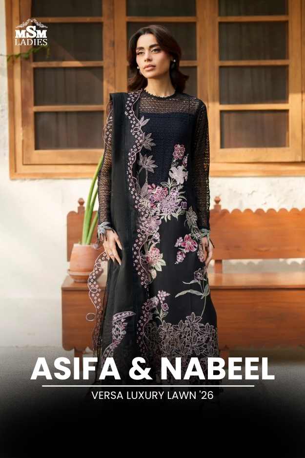 Asifa & Nabeel - Versa Luxury Lawn '26
