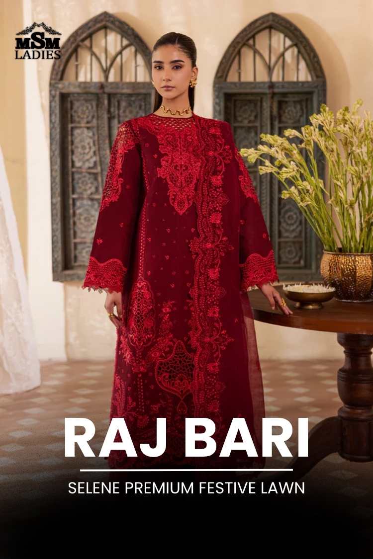 Raj Bari - Selene Premium Festive Lawn