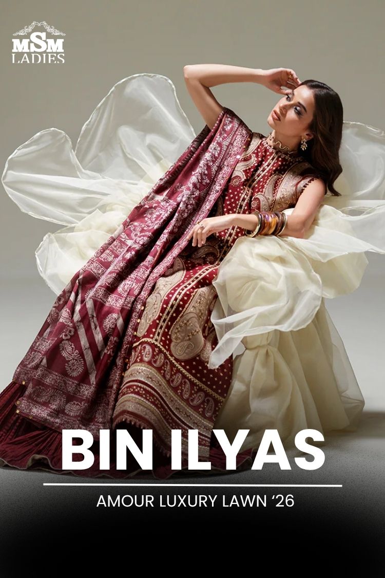 Bin Ilyas - Amour Luxury Lawn '26